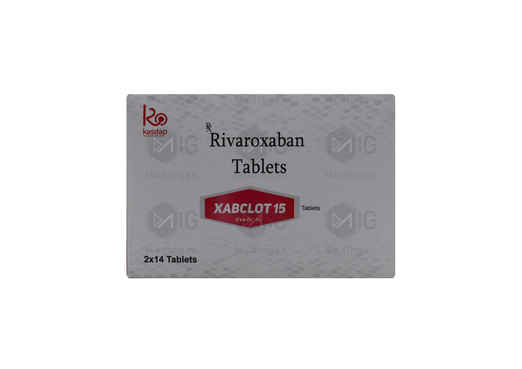 XABCLOT 15MG